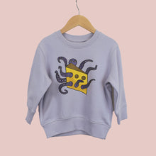 Load image into Gallery viewer, 'Cheese Octopus' Kids Sweatshirt