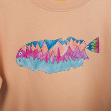 Load image into Gallery viewer, 'Zig Zag Fish' Kids Sweatshirt
