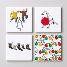 Load image into Gallery viewer, Christmas Coaster Sets
