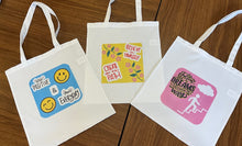 Load image into Gallery viewer, Positive Vibes Tote Bag
