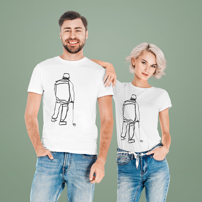 'Crazy Golfer' Tee