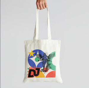 Rock DJ inspired Tote Bag