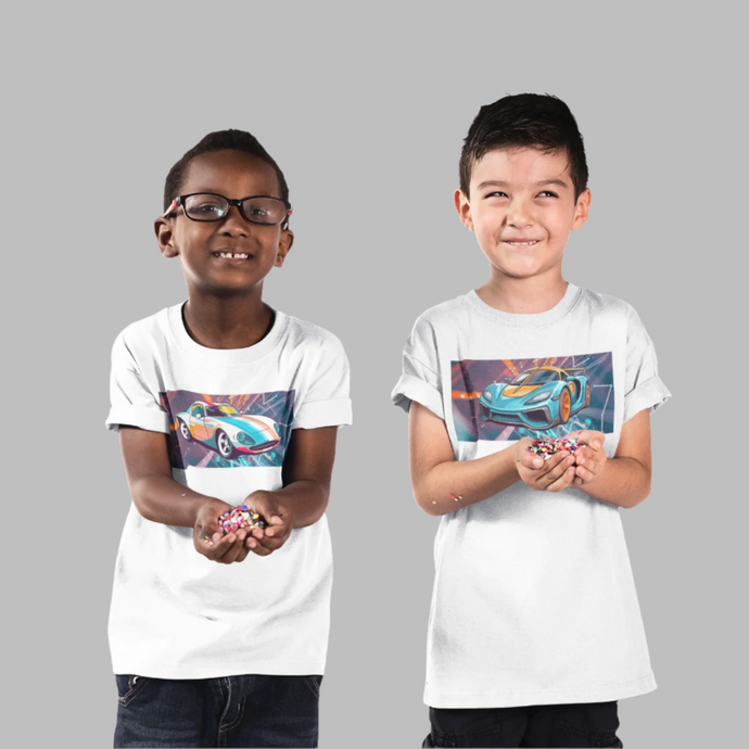 Kids 'Pit Crew' T-shirts