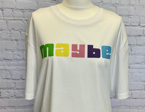 'Maybe' Organic Cotton T-Shirt