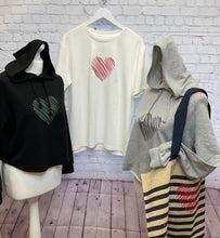 Load image into Gallery viewer, Relaxed &#39;Heart&#39; Organic Cotton T-Shirt

